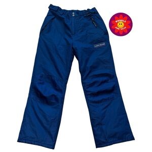 Lucky Blue Youth Blue Snow Pants Reinforced Knees and Bottom